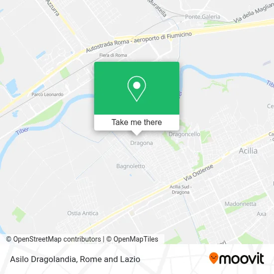 Asilo Dragolandia map