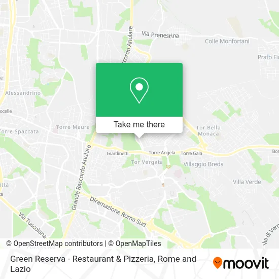Green Reserva - Restaurant & Pizzeria map