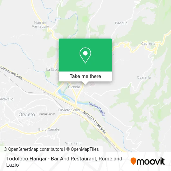 Todoloco Hangar - Bar And Restaurant map