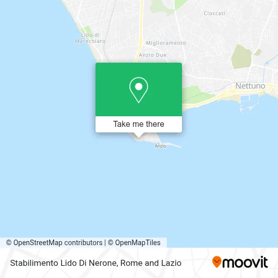 Stabilimento Lido Di Nerone map