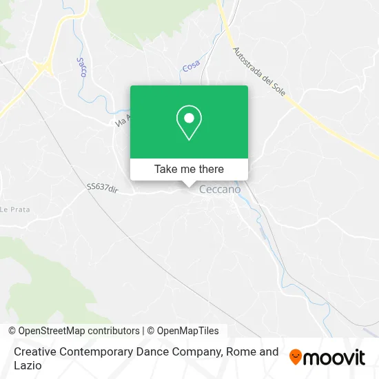 Creative Contemporary Dance Company map