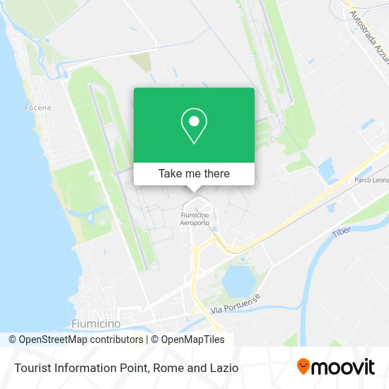 Tourist Information Point map