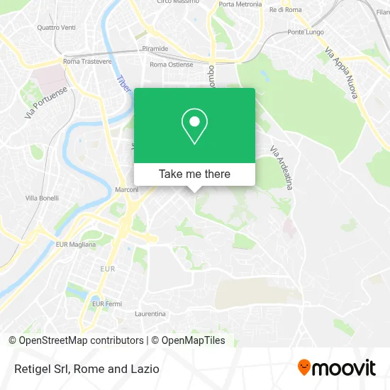 Retigel Srl map