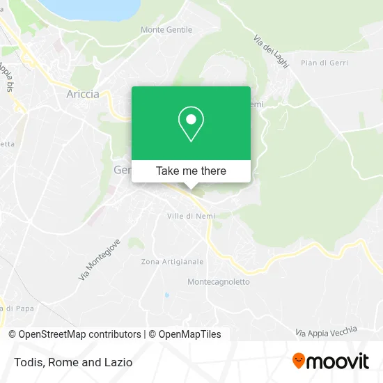 Todis map