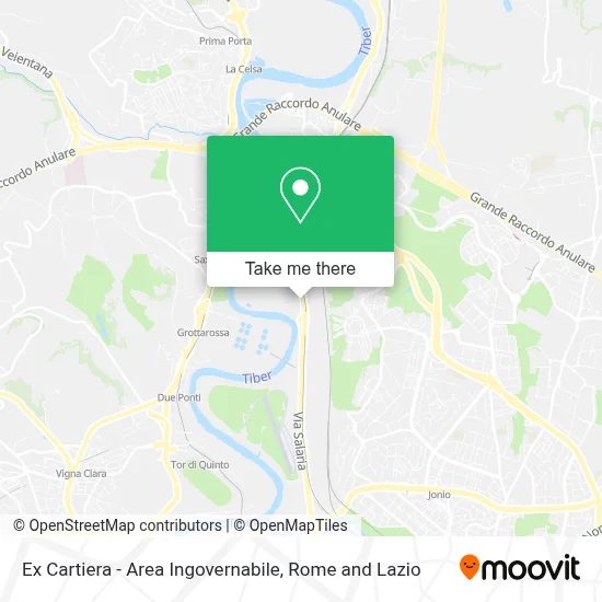 Ex Cartiera - Area Ingovernabile map