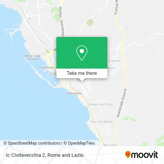Ic Civitavecchia 2 map