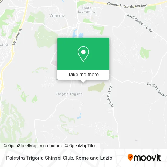 Palestra Trigoria Shinsei Club map