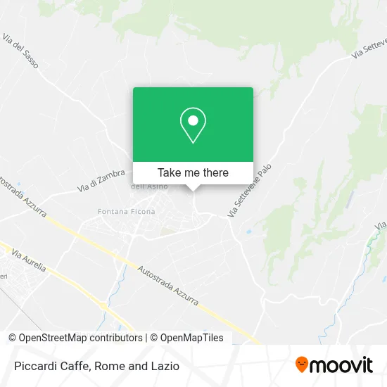 Piccardi Caffe map