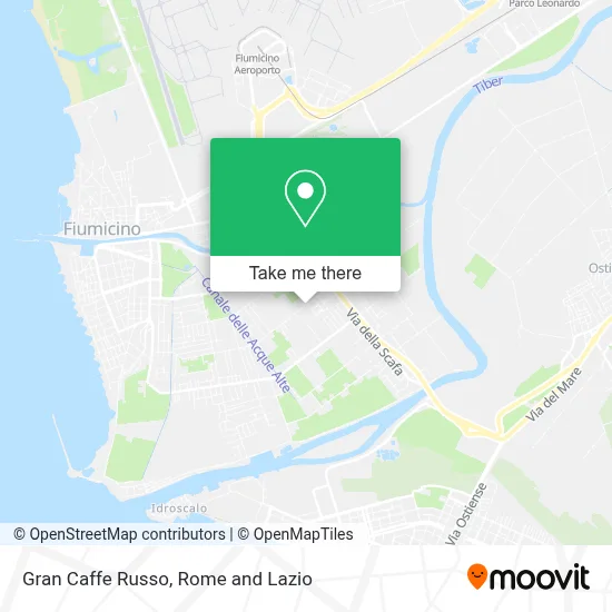 Gran Caffe Russo map