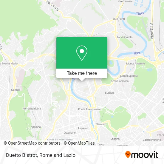 Duetto Bistrot map