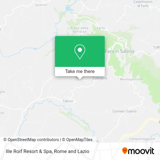 Ille Roif Resort & Spa map