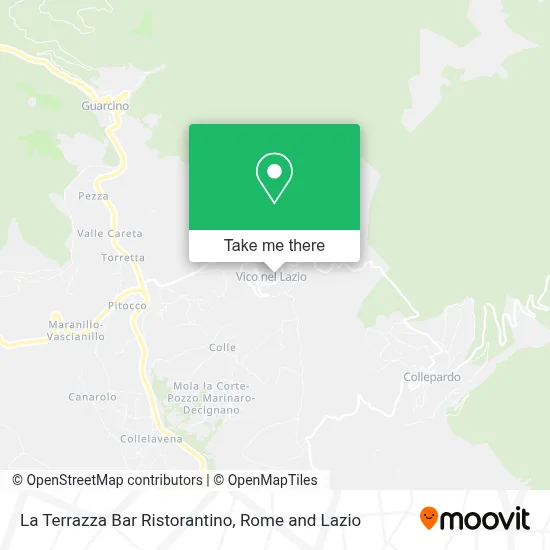 La Terrazza Bar Ristorantino map