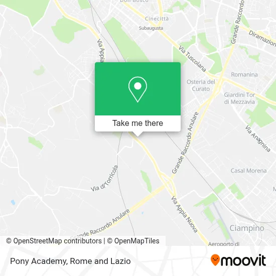 Pony Academy map