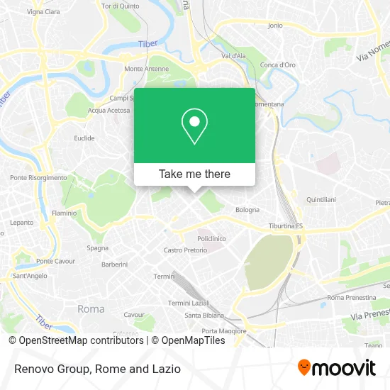 Renovo Group map