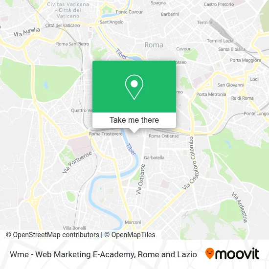 Wme - Web Marketing E-Academy map