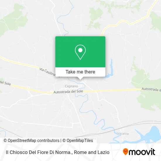 Il Chiosco Del Fiore Di Norma. map