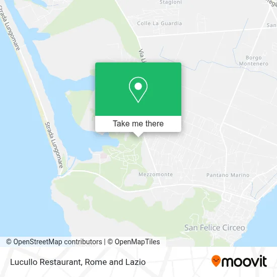 Lucullo Restaurant map