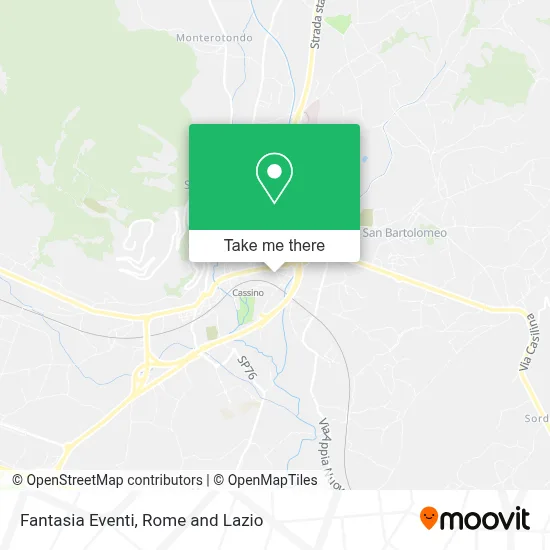 Fantasia Eventi map