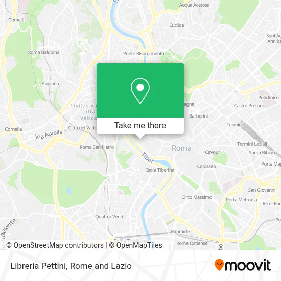 Libreria Pettini map