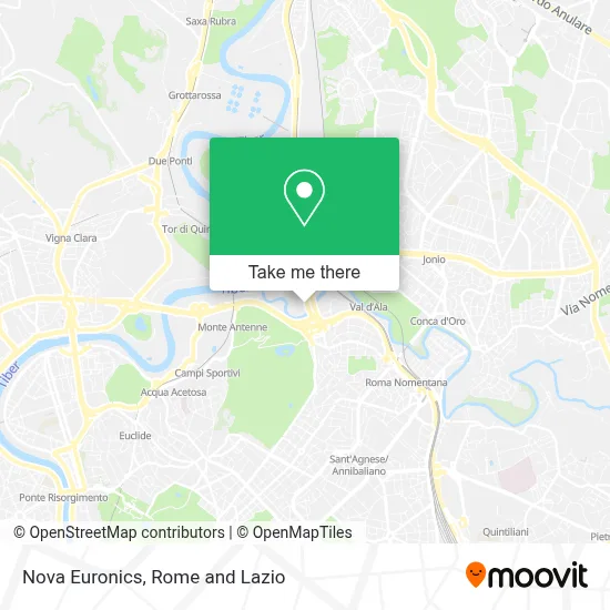 Nova Euronics map