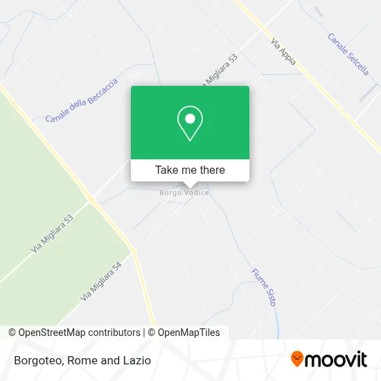 Borgoteo map
