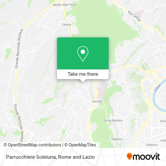 Parrucchiere Soleluna map