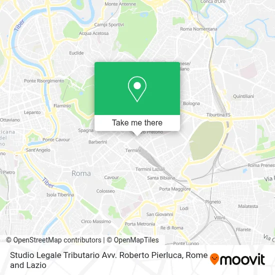 Studio Legale Tributario Avv. Roberto Pierluca map