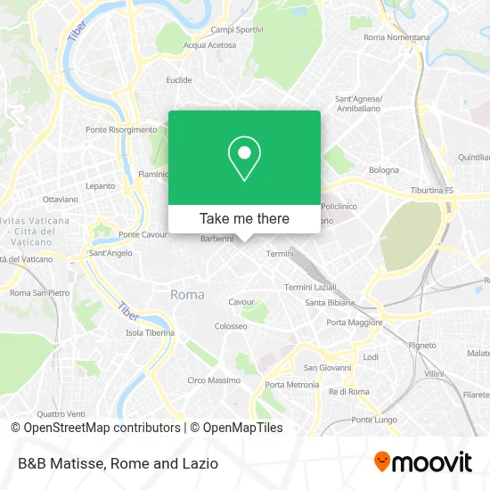 B&B Matisse map