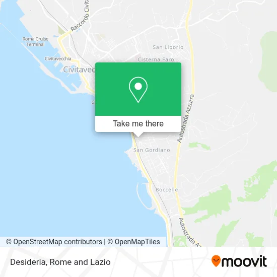 Desideria map
