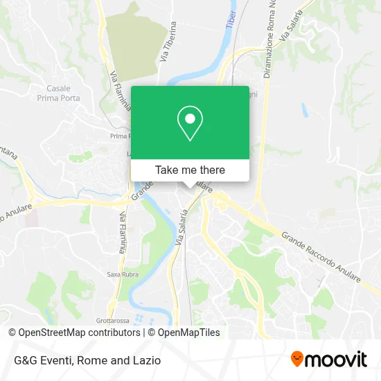 G&G Eventi map