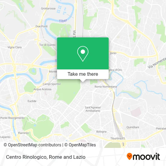 Centro Rinologico map