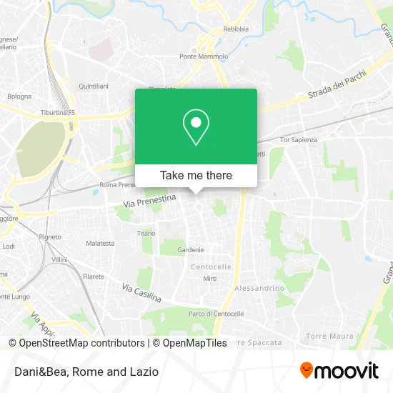 Dani&Bea map