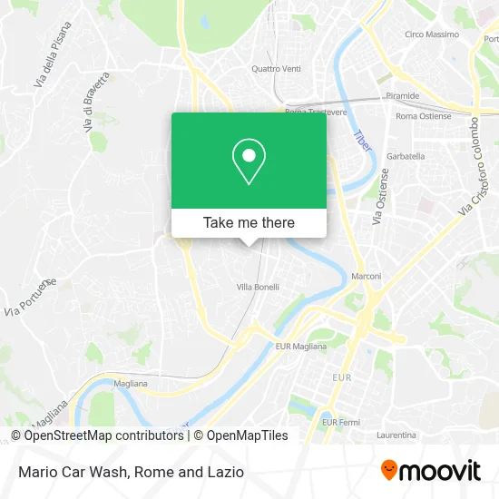 Mario Car Wash map