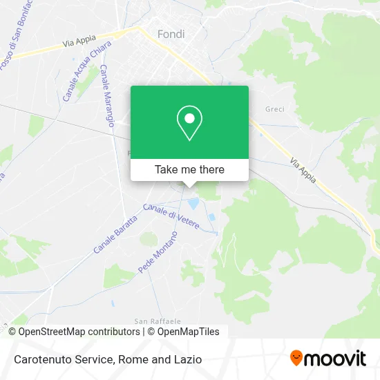 Carotenuto Service map