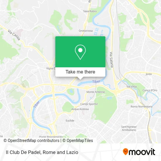 Il Club De Padel map