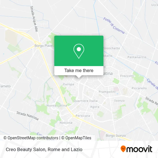 Creo Beauty Salon map