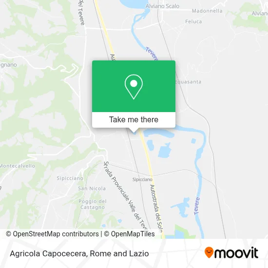 Agricola Capocecera map