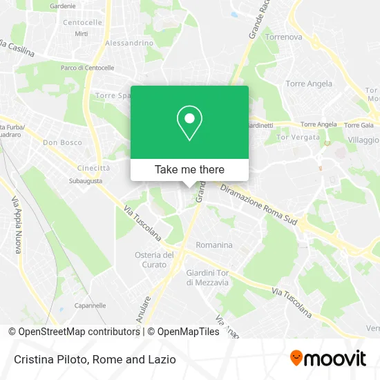 Cristina Piloto map