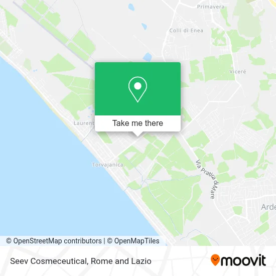 Seev Cosmeceutical map