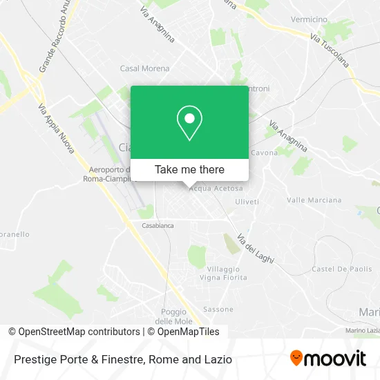 Prestige Porte & Finestre map