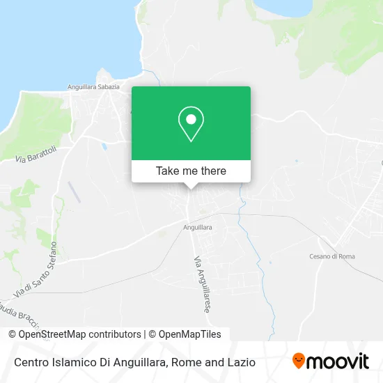 Centro Islamico Di Anguillara map
