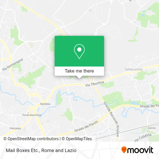 Mail Boxes Etc. map
