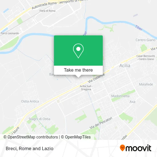 Breci map
