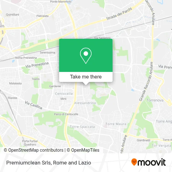 Premiumclean Srls map