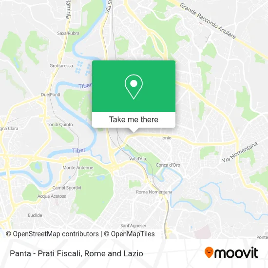 Panta - Prati Fiscali map