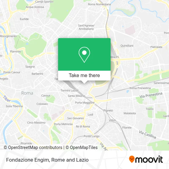 Fondazione Engim map