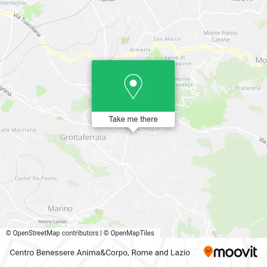 Centro Benessere Anima&Corpo map