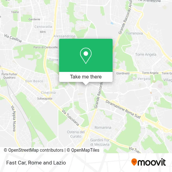 Fast Car map