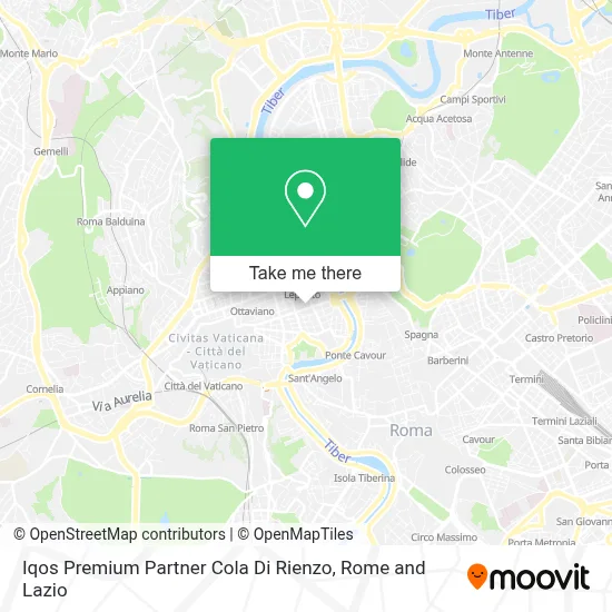 Iqos Premium Partner Cola Di Rienzo map