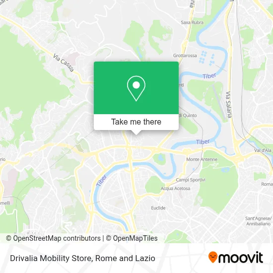 Drivalia Mobility Store map